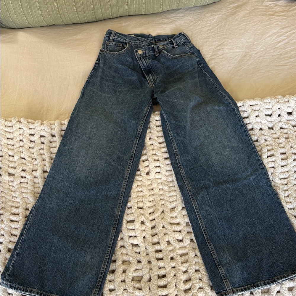 Zara Denim Jeans in Classic Blue